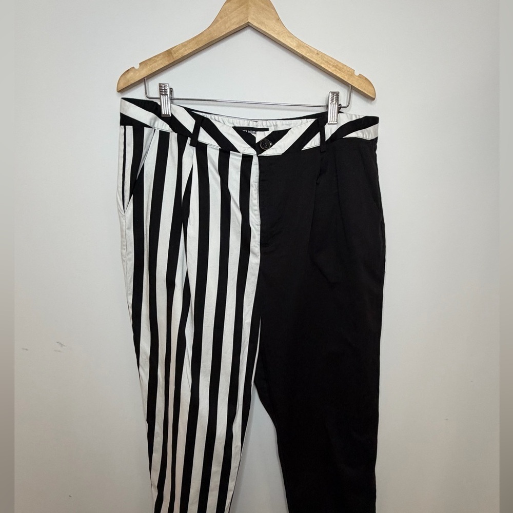 Disturbia Split Stripe Cropped Pants – Size 14 – SOLD OUT Online - Picture 3 of 6